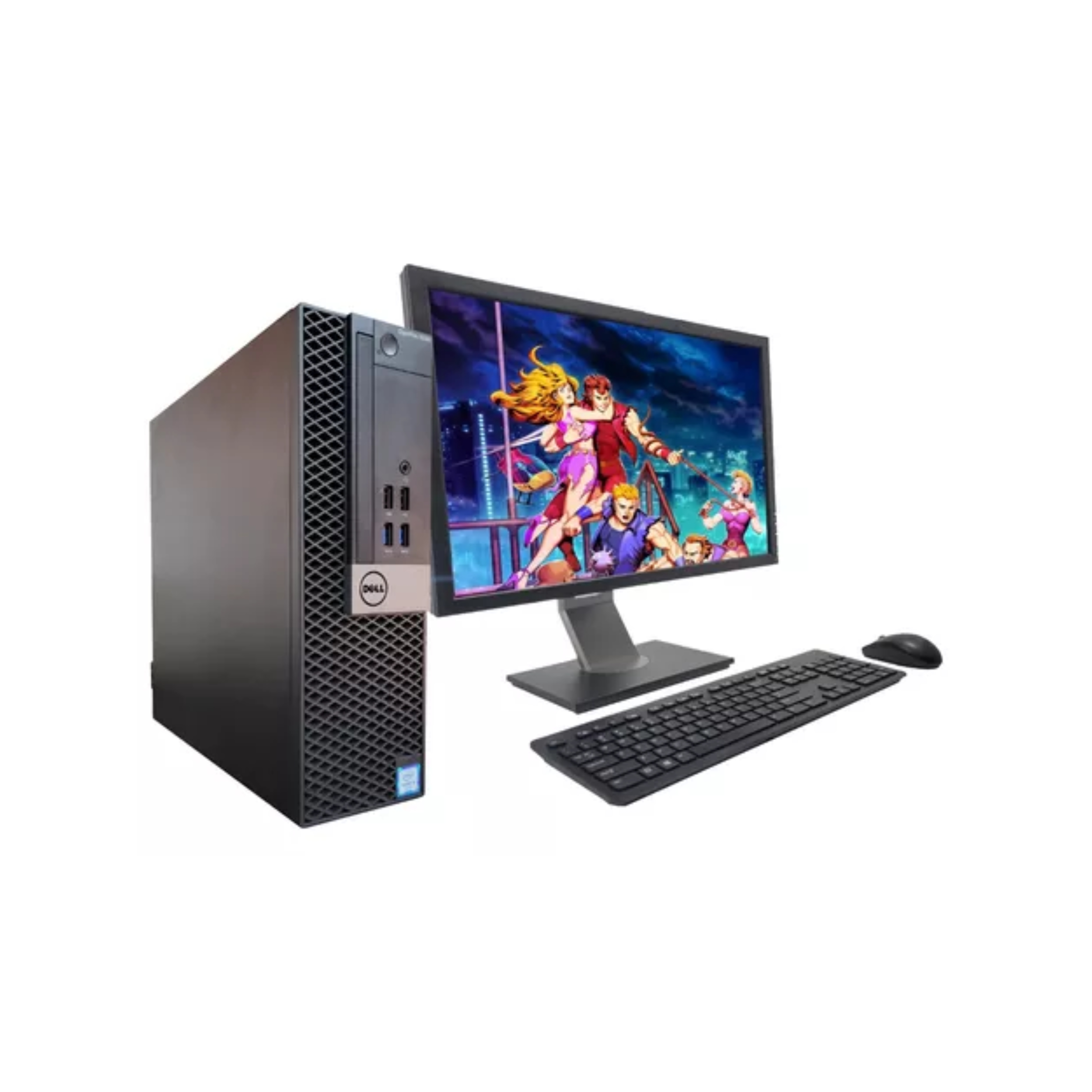 Equipo Completo Core I5 6ta 16gb Ram 480gb Ssd Monitor 22 pulg