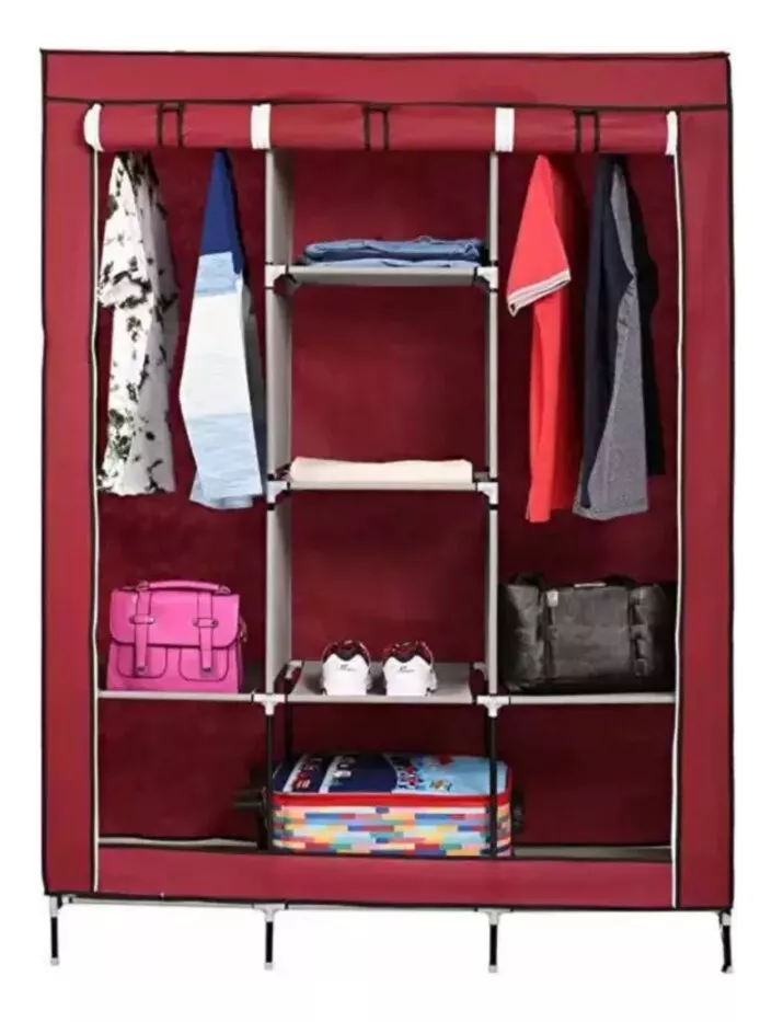 Closet Organizador De Tela Portatil Armario Minimalista v2-g082