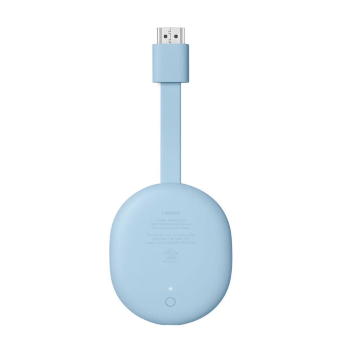 Google Chromecast con Google TV, 4K,GA1923US Azul.