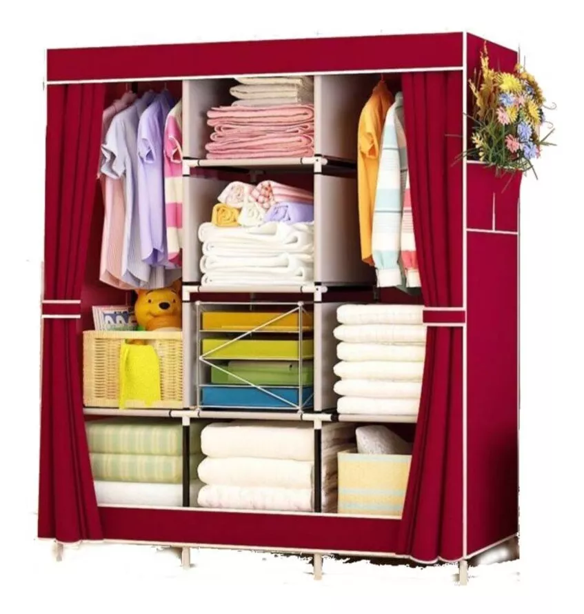 Closet Organizador De Tela Portatil Armario Minimalista v2-g082