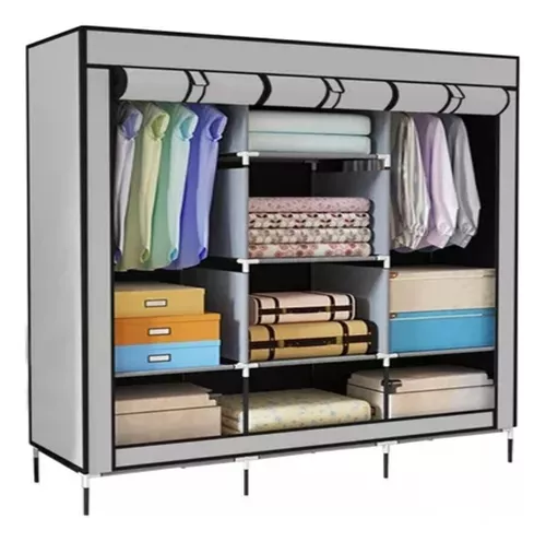 Closet Organizador De Tela Portatil Armario Minimalista v2-g082