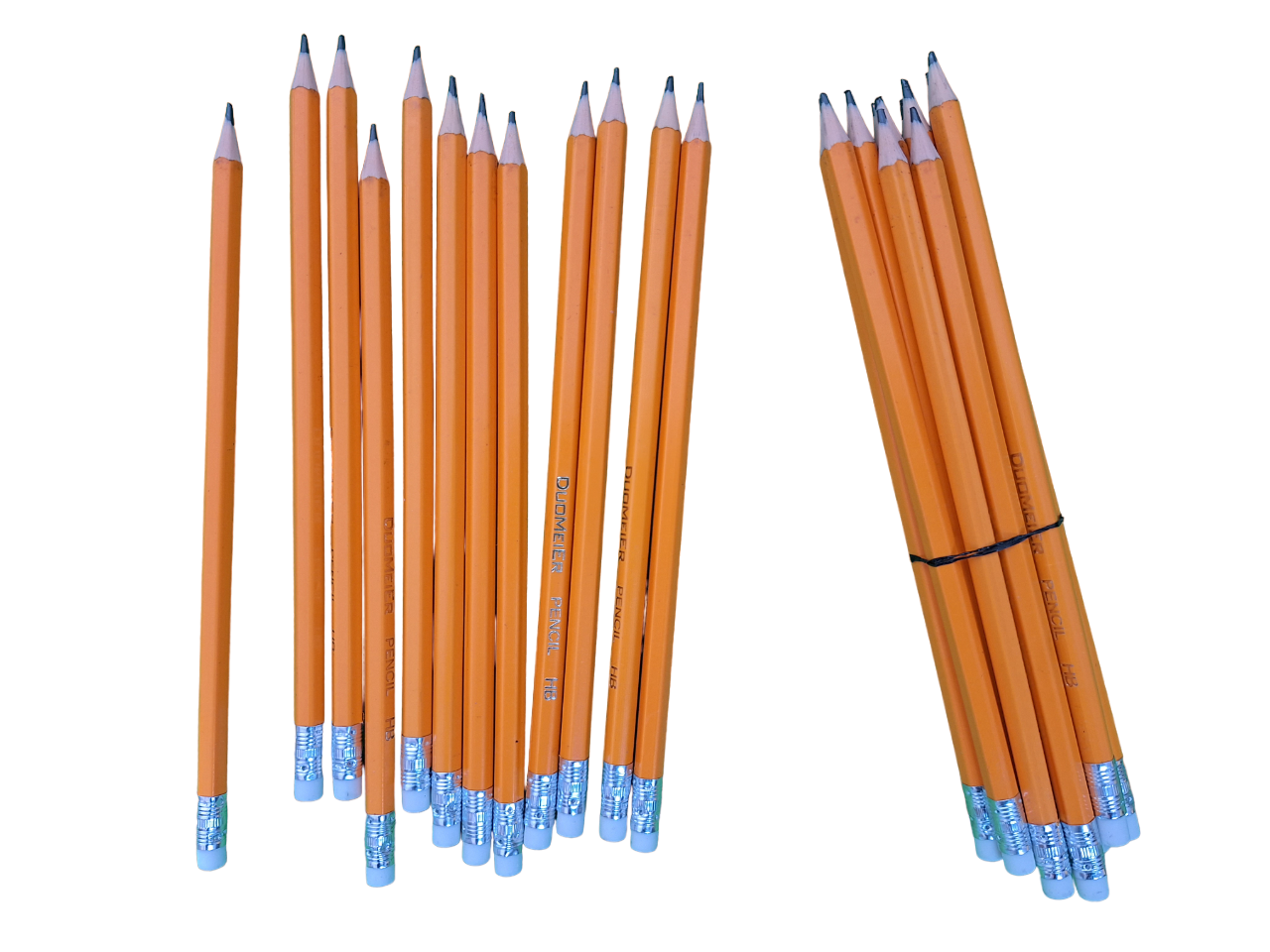 Paquete 24 Pzs Lapiz Grafito Hb # 6 Suave Escritura Escolar