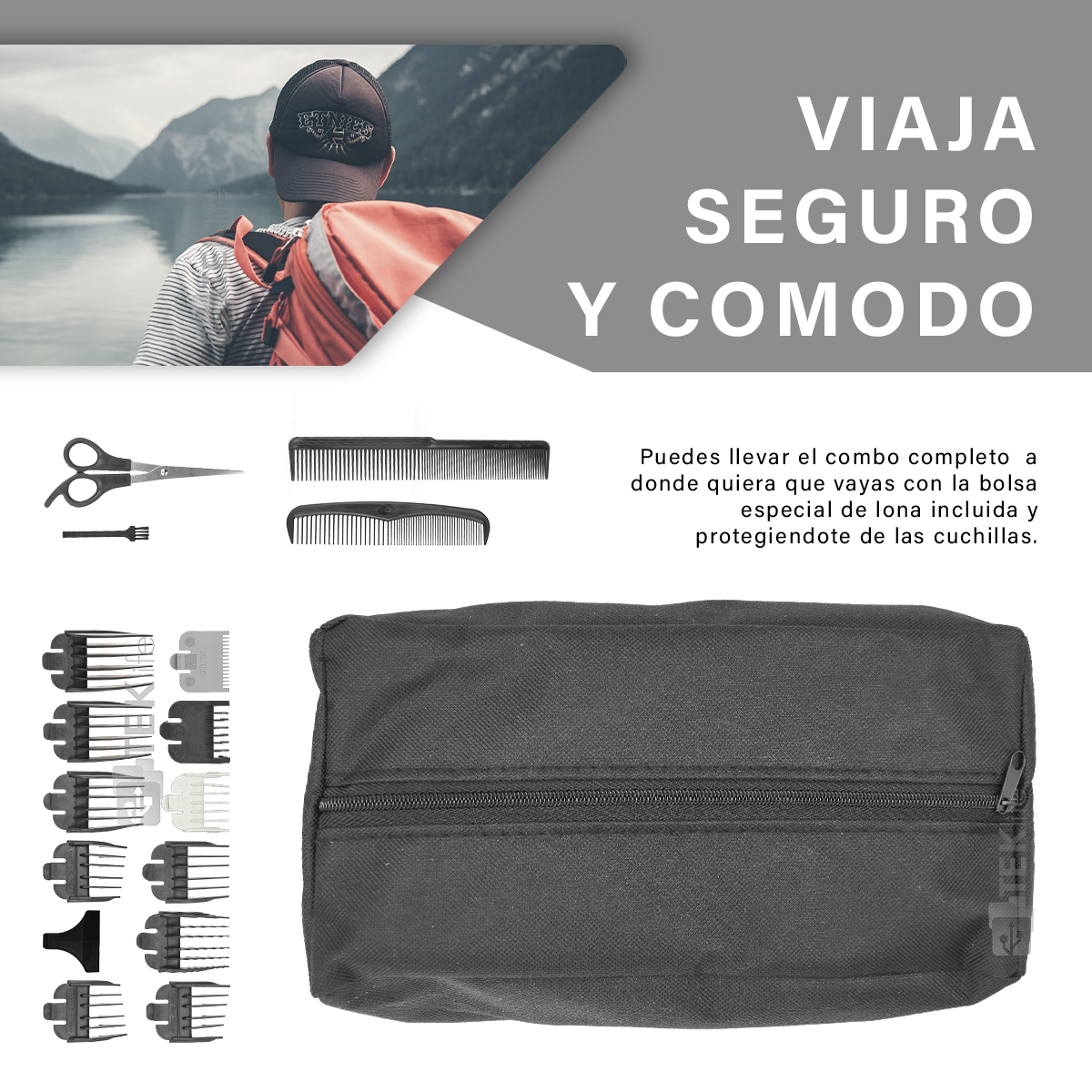 Juego De Cortadora De Cabello Sure Cut Wahl Semiprofesional Alambrica