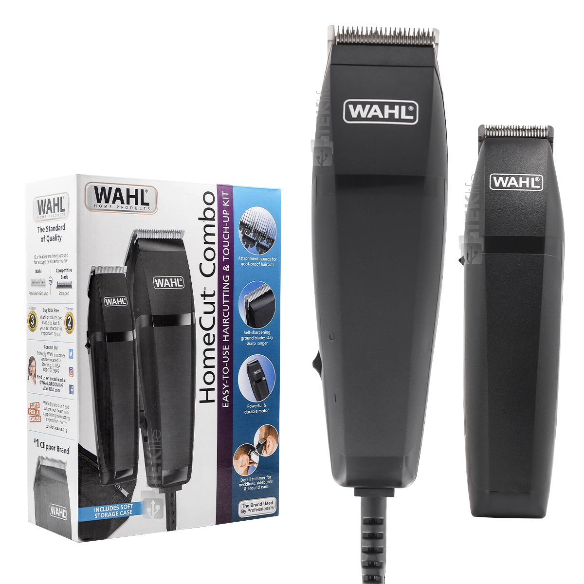 Corta Pelo Alambrica Delineadora Inalambrica Wahl Combo Pro Profesional