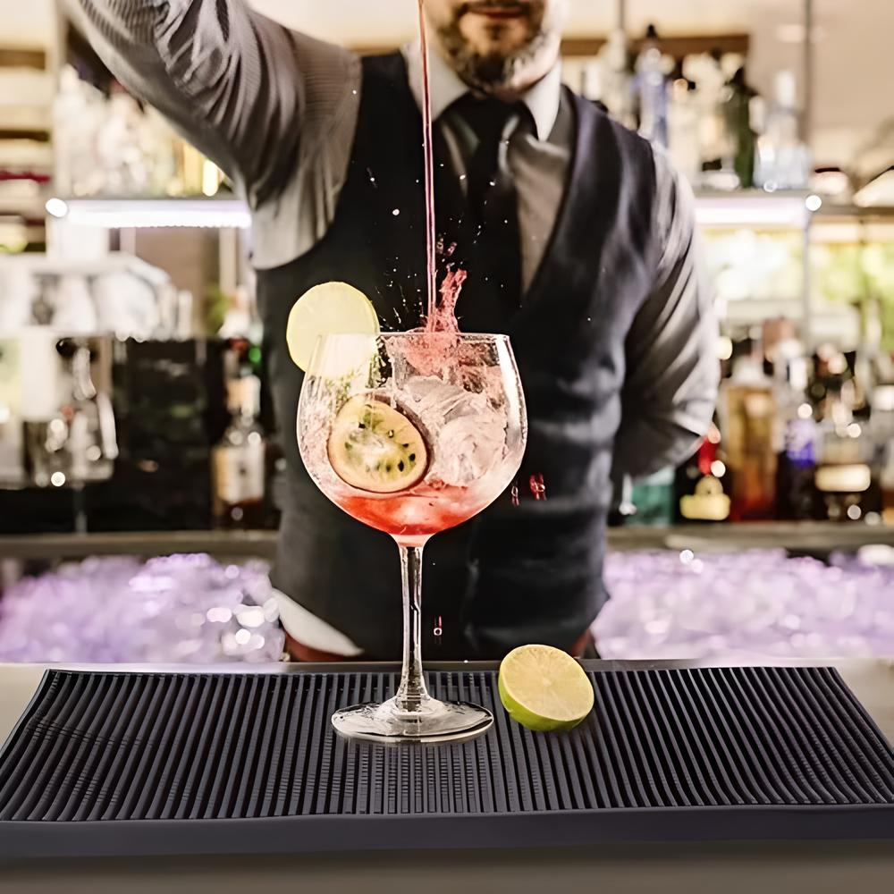 Tapete Para Bar Grande 45 X 30cm Barra Escurridor Barman