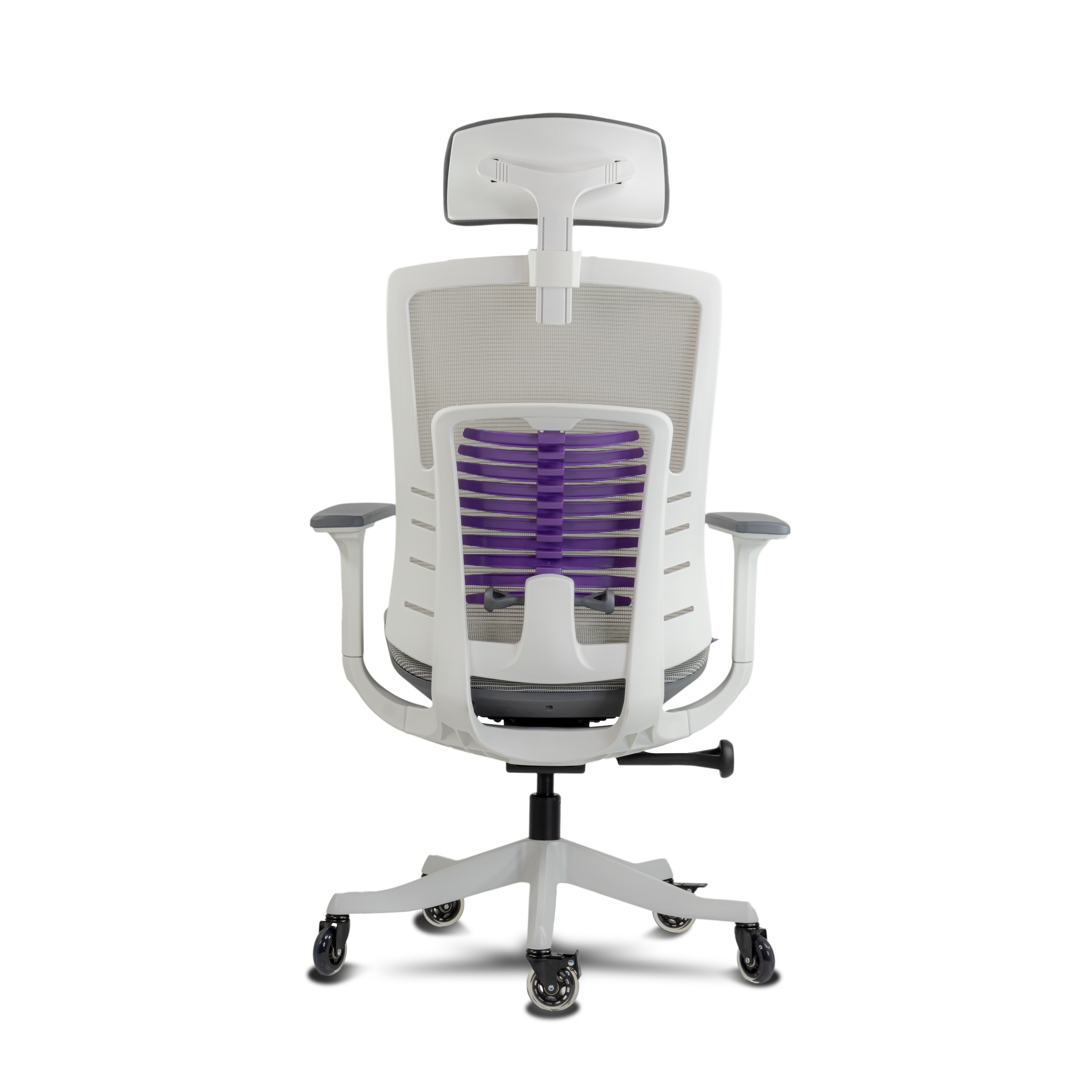 Silla Gamer Munfrost NASH Blanca Reclinable Soporte Lumbar Capacidad 180Kg Brazos 3D