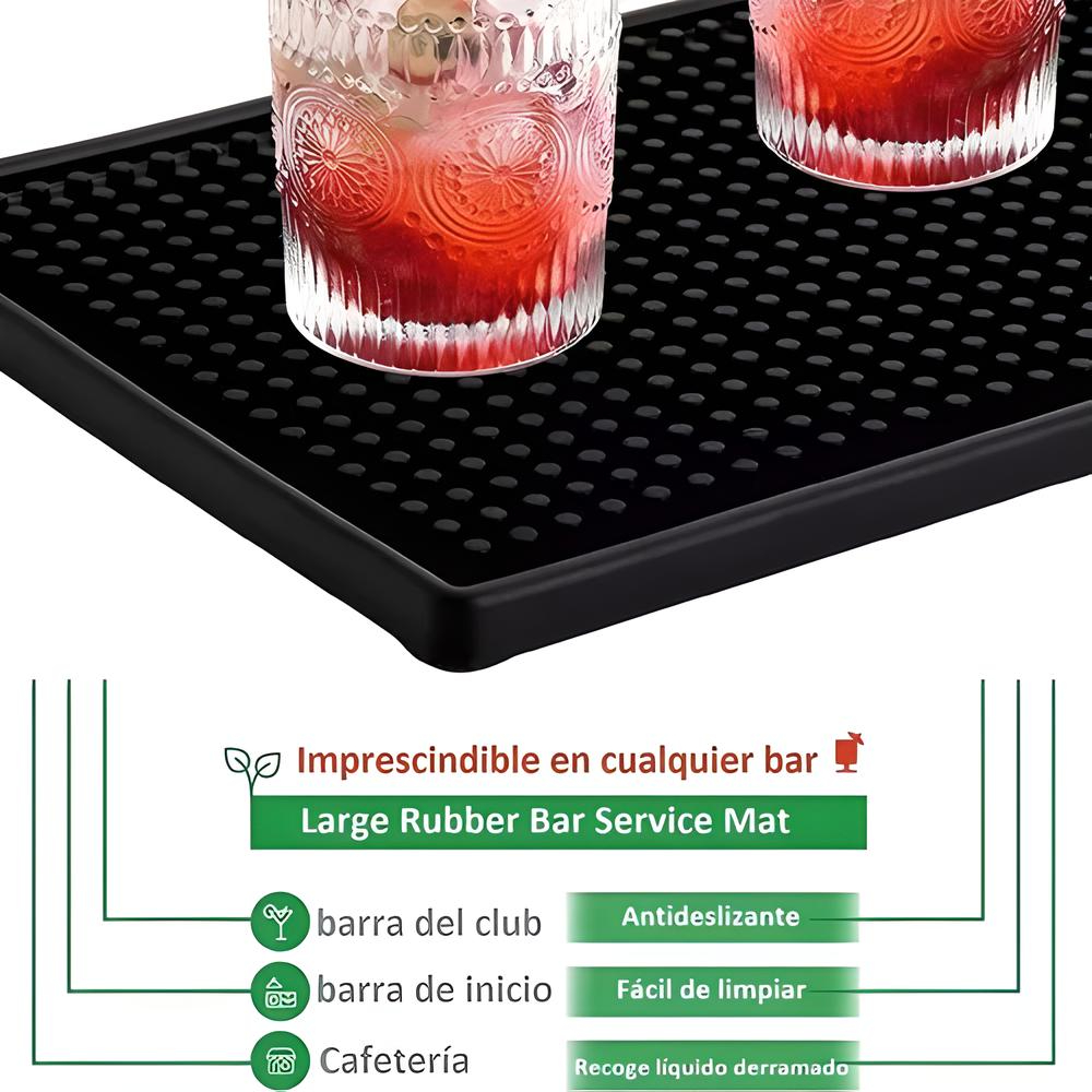 Tapete Para Bar Grande 45 X 30cm Barra Escurridor Barman