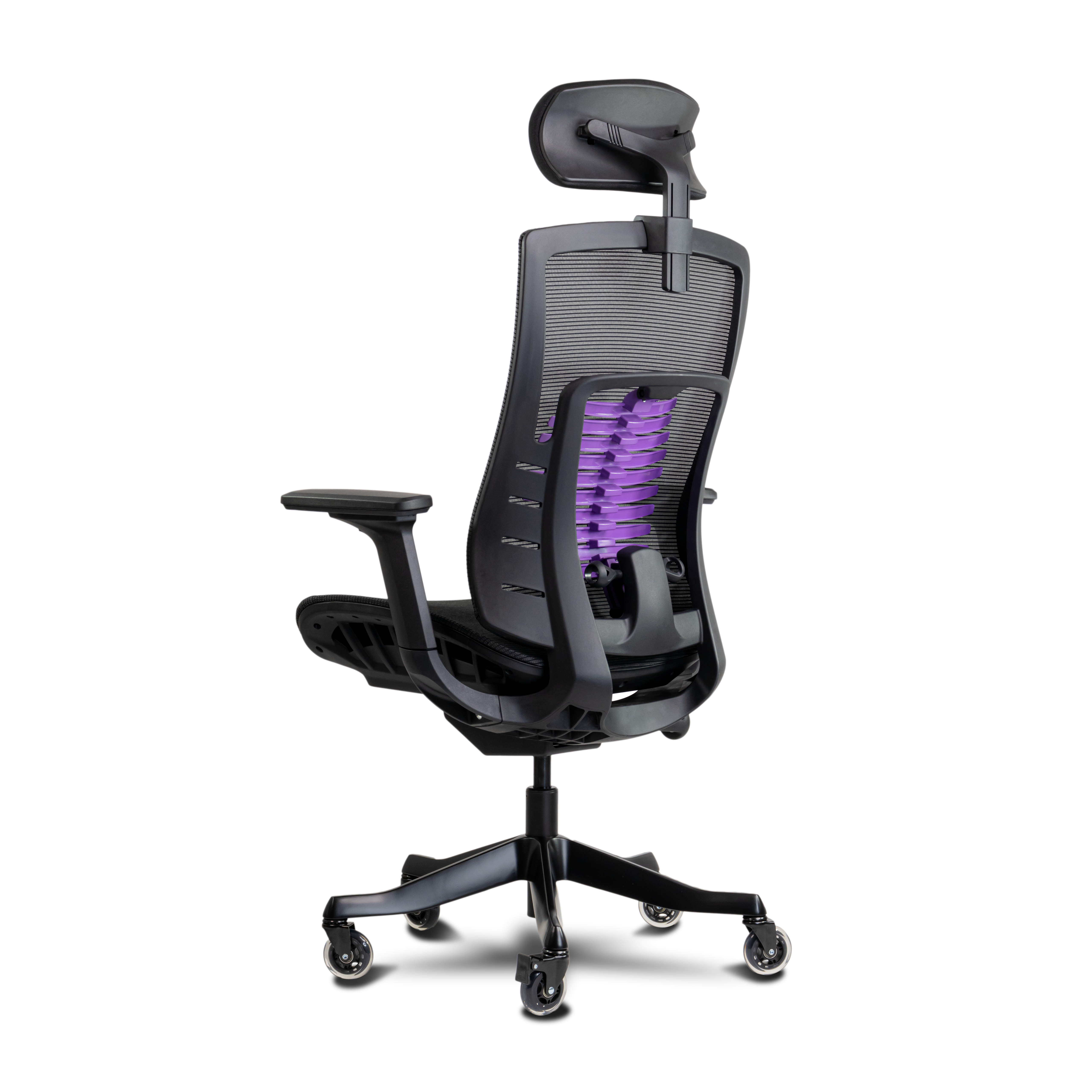 Silla Gamer Munfrost NASH Negra Reclinable Soporte Lumbar Capacidad 180Kg Brazos 3D