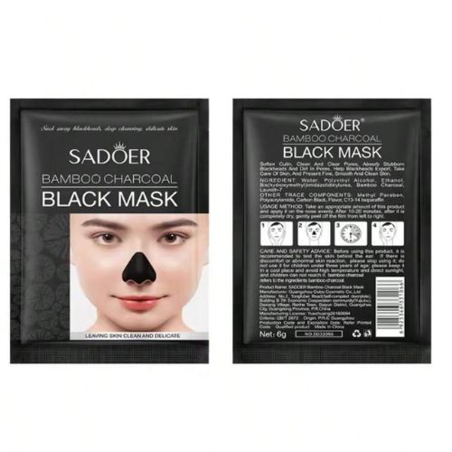 25 pz Mascarilla Peel off Antiacne Elimina Espinillas Nariz Puntos Negros Grasa.