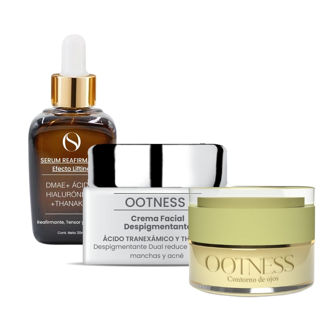 Rutina Adiós Líneas de Expresión y Manchas Faciales. Elimina Manchas y Mejora el Aspecto Facial. Rutina Nocturna.