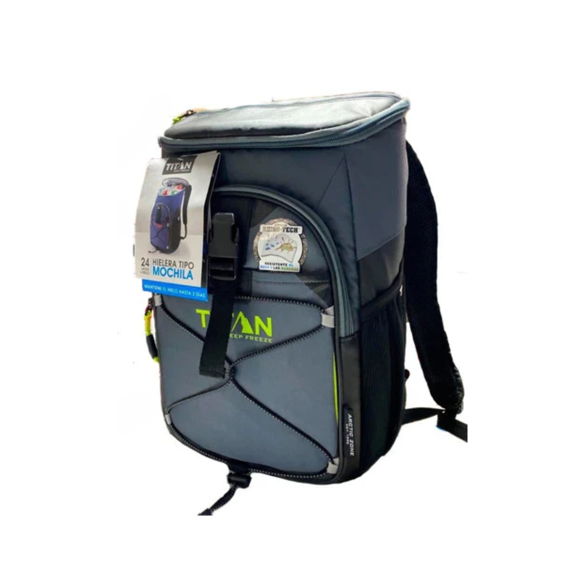 Hielera Tipo Mochila Titan Backpack Deep Freeze 24 Latas Aislamiento Multicolor