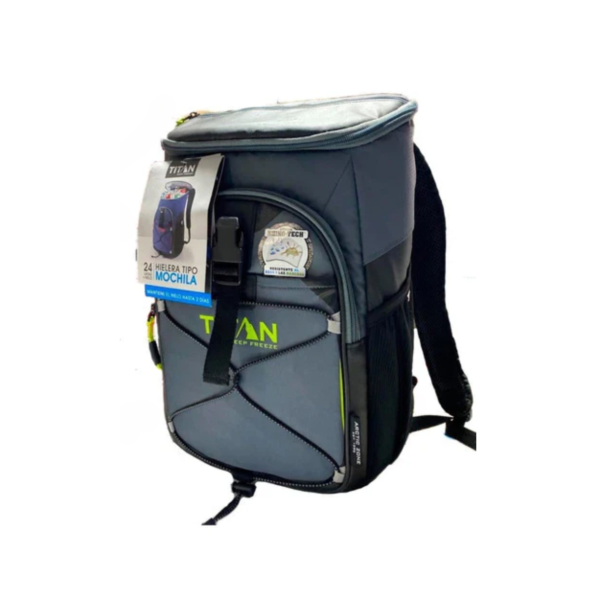 Hielera Tipo Mochila Titan Backpack Deep Freeze 24 Latas Aislamiento - Multicolor