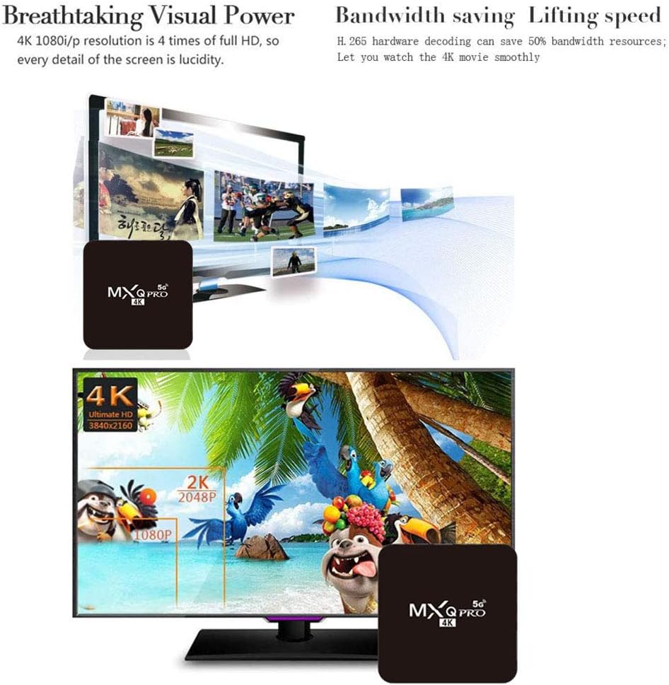 TV box MXQ PRO 5G Nueva Versión.