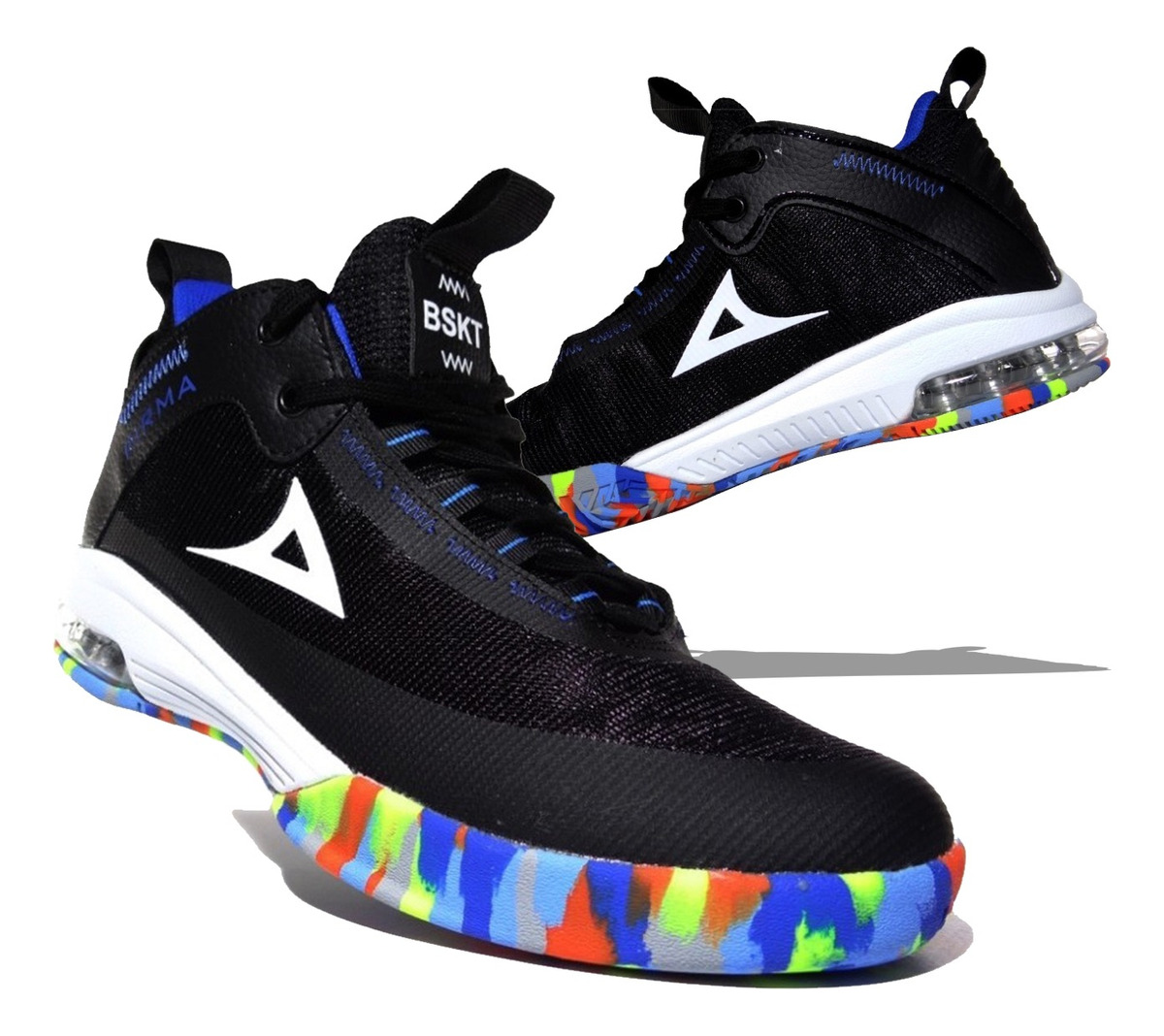 Tenis Pirma Deportivo Basketball 2011 Color Negro.