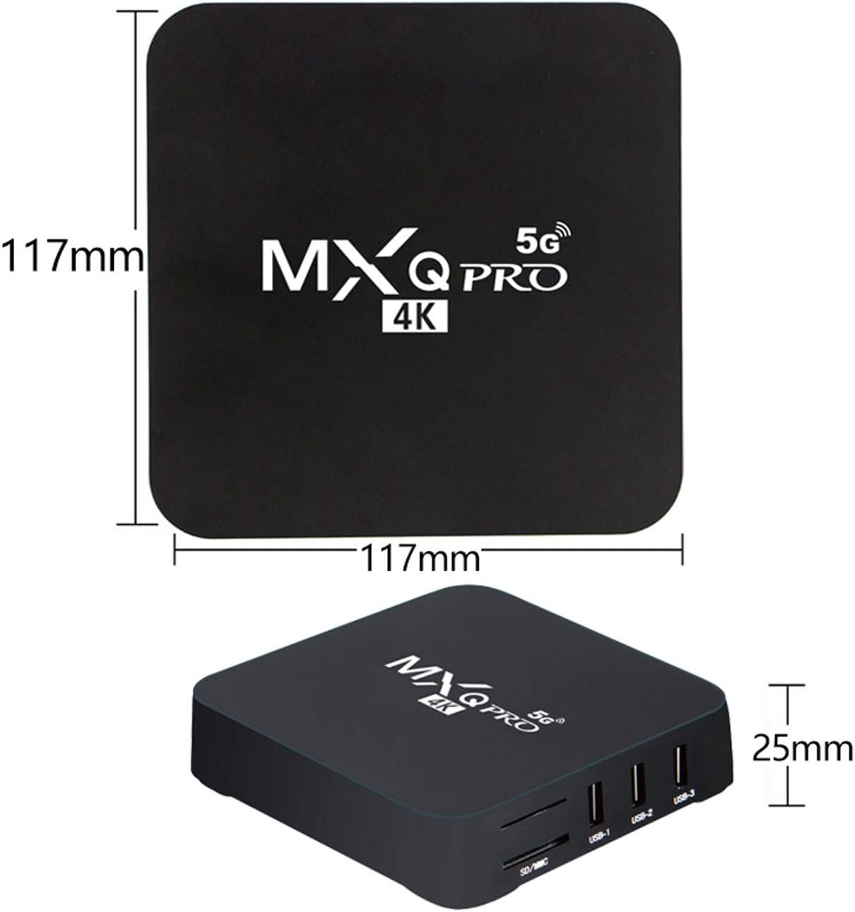 TV box MXQ PRO 5G Nueva Versión.