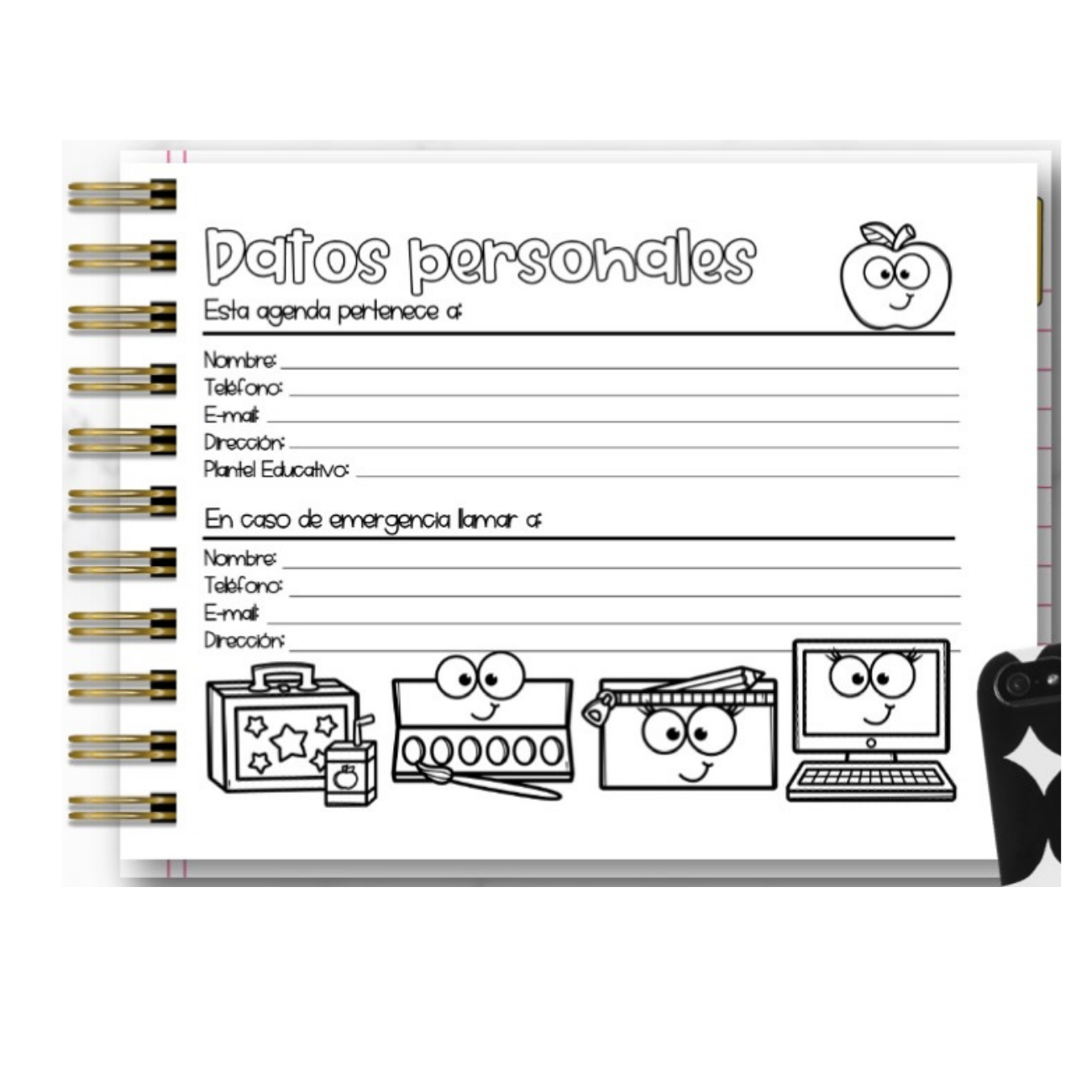 Agenda Docente Animada 24 - 25 Mod. Varios 07