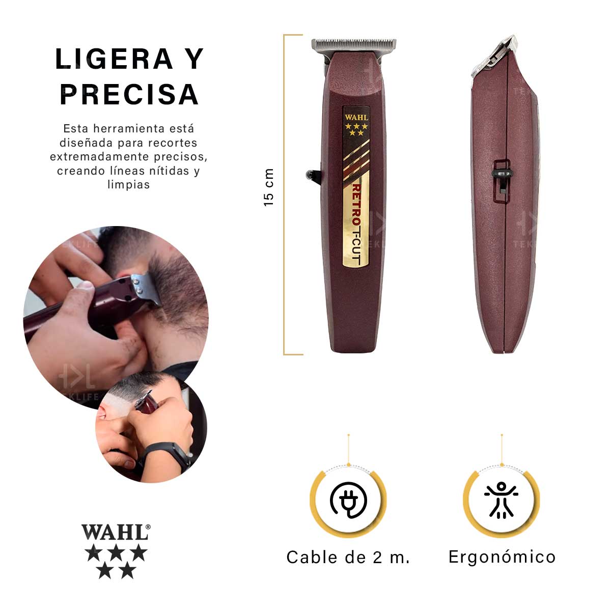 Wahl Terminadora Recargable Retro T-cut Profesional