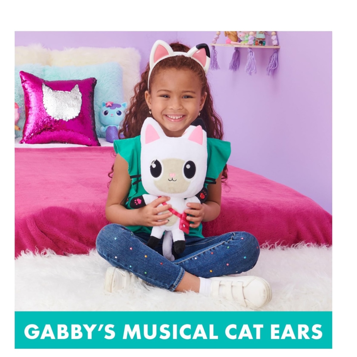 Juguete Gabby´s Dollhouse: Orejas Mágicas Musicales +3.