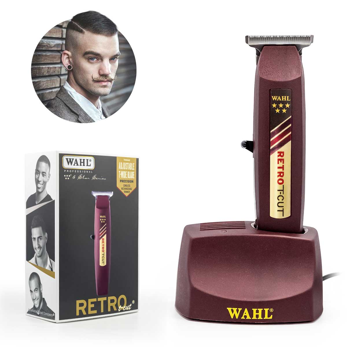 Wahl Terminadora Recargable Retro T-cut Profesional