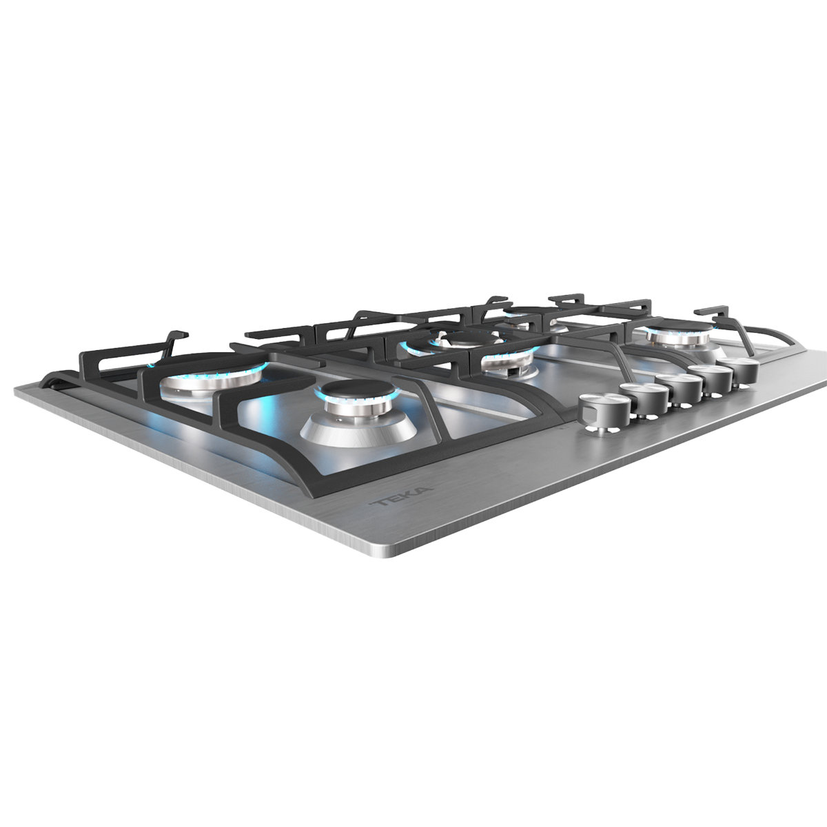  Combo Teka Pack Duetto Deluxe 75 Campana y Parrilla Acero Inoxidable.