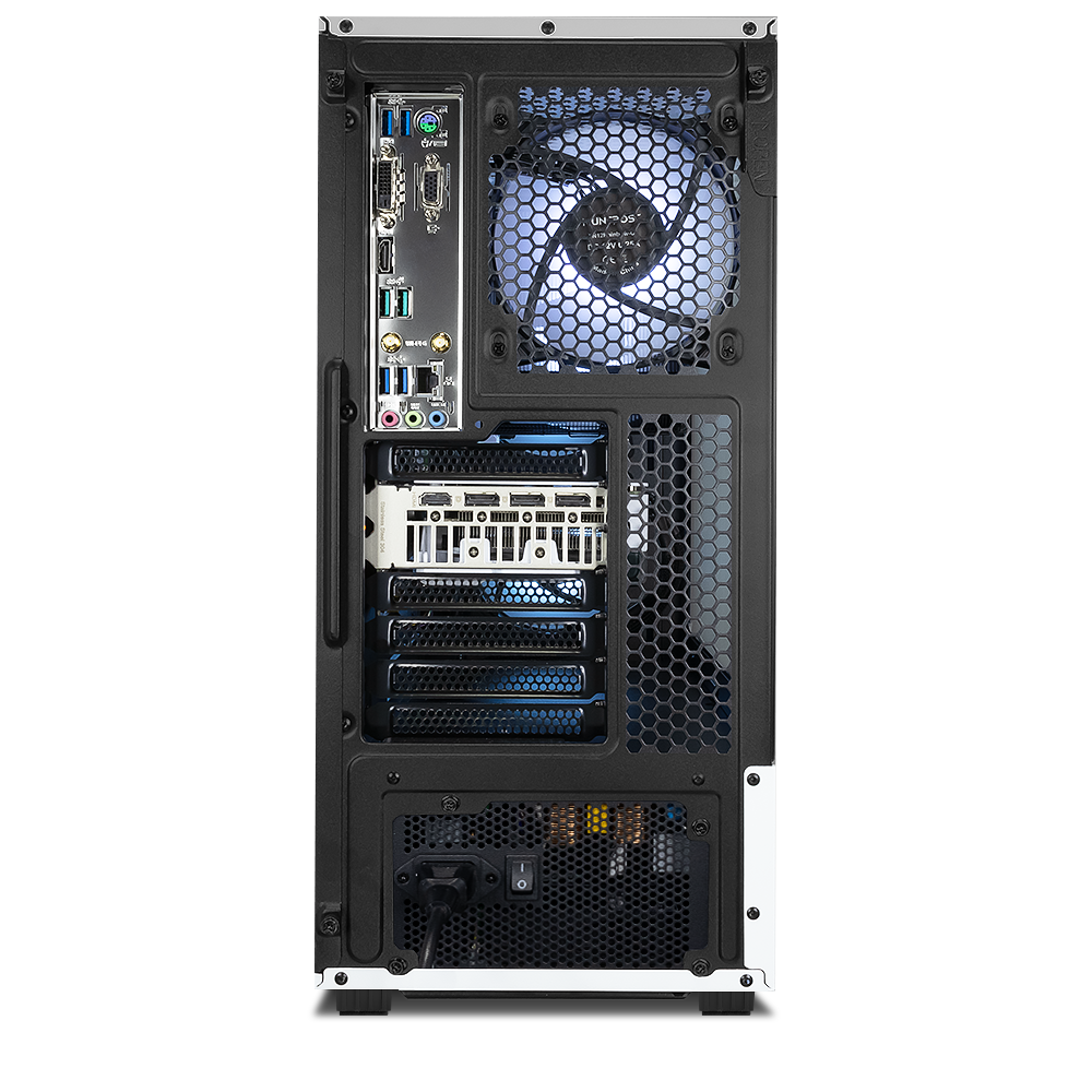 Computadora PRIDE GAMING PENGUIN RYZEN 5 5600X RTX 4060 TI 32GB RAM 1TB SSD M.2 NVMe