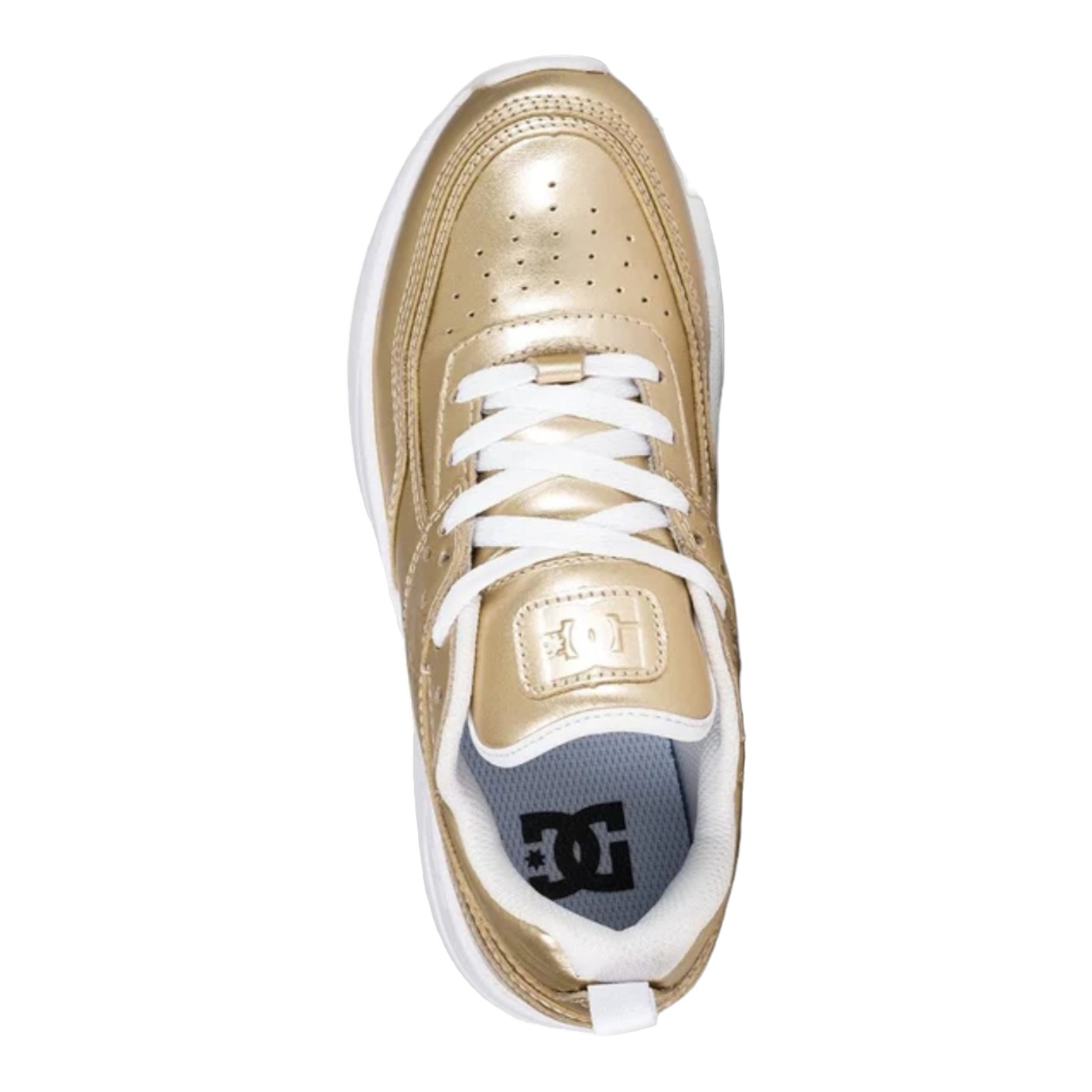 Tenis Dc Mujer Dorado E Tribekaplatse Adjs700081lgd.