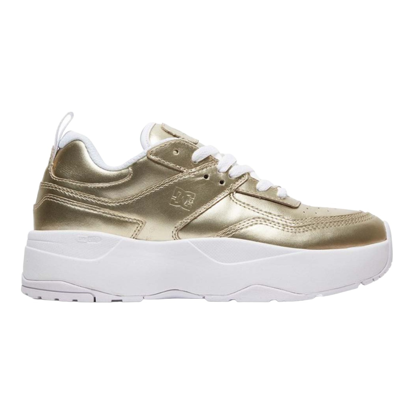 Tenis Dc Mujer Dorado E Tribekaplatse Adjs700081lgd.