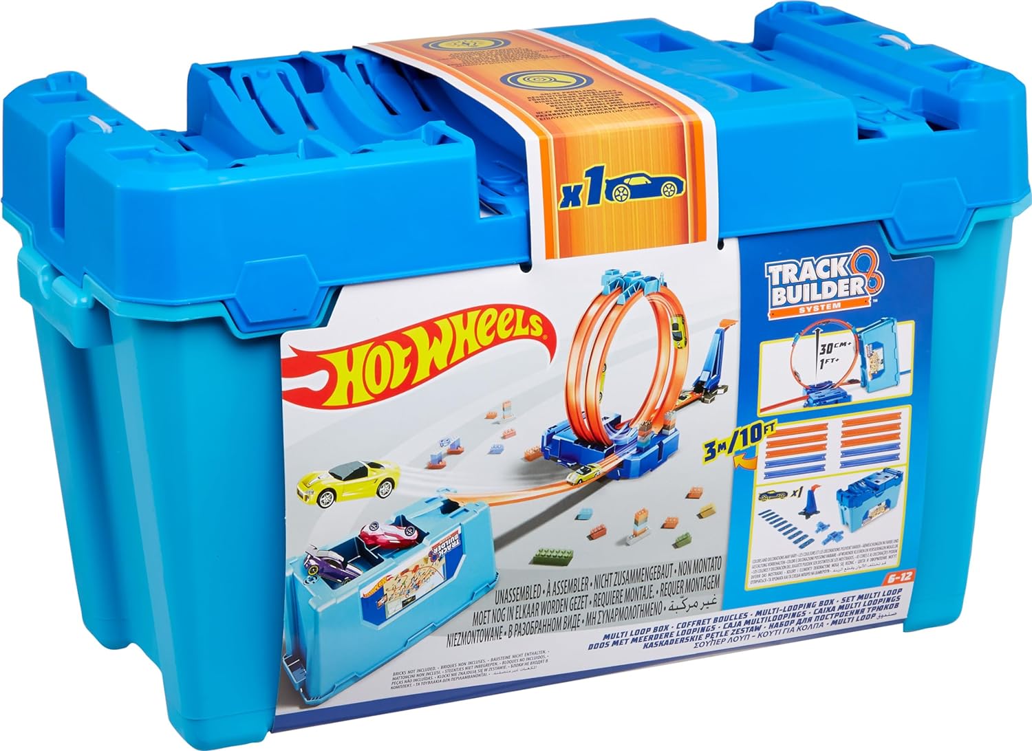 Hot Wheels Track Builder Caja Multiacrobacias