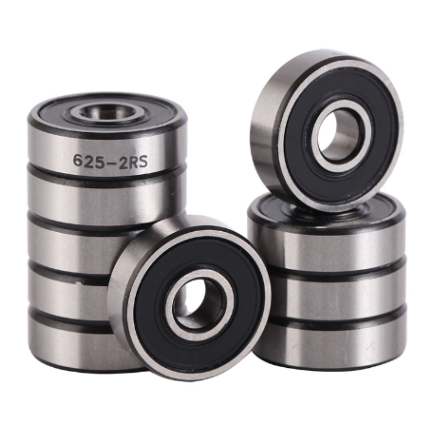 Balero Rodamiento 625 2rs Paquete Tubo 10 Piezas 5x16x5 Mm