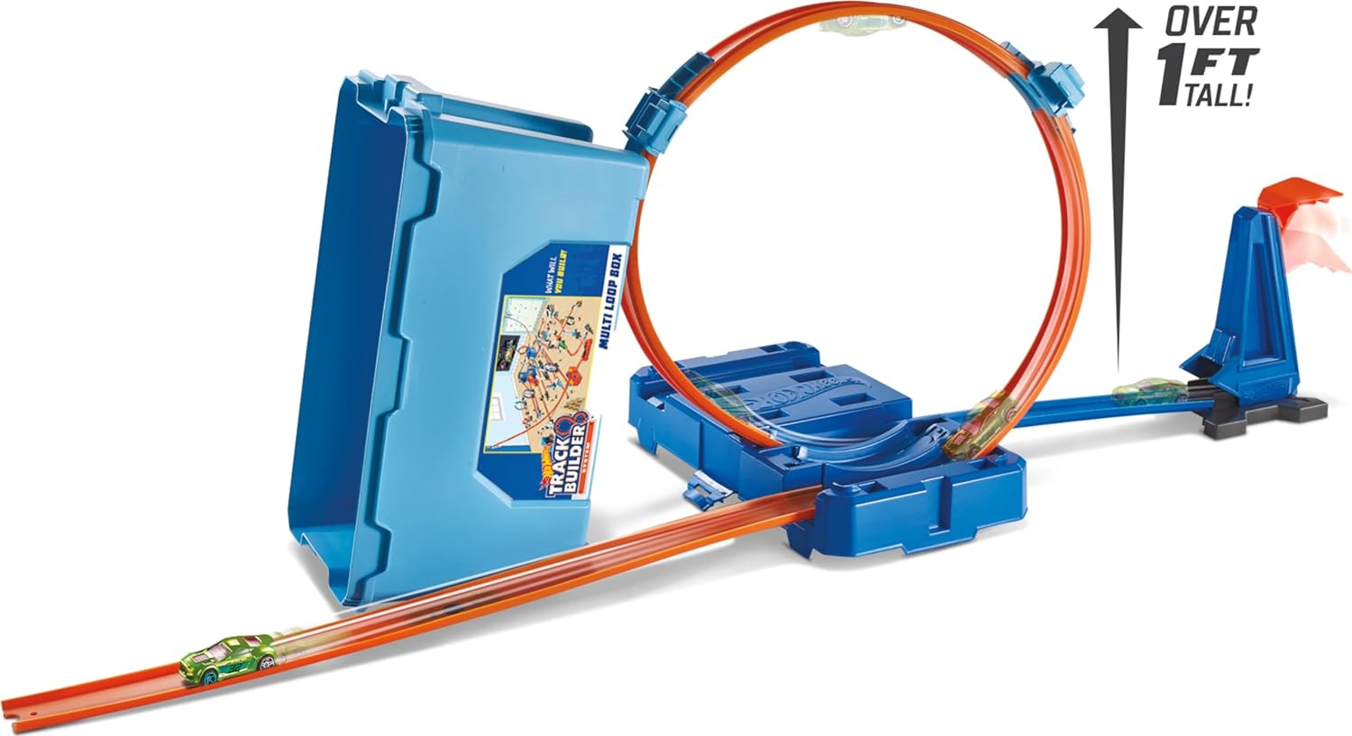 Hot Wheels Track Builder Caja Multiacrobacias