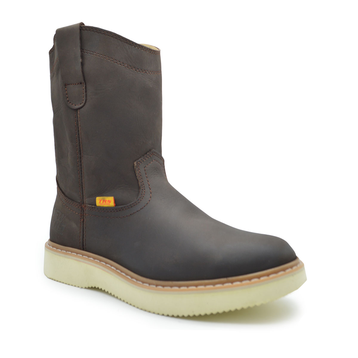 Botas de Trabajo para Hombre Ropper Ganadero Soldador Uso Rudo Sin Casco New Trs 3850 Café