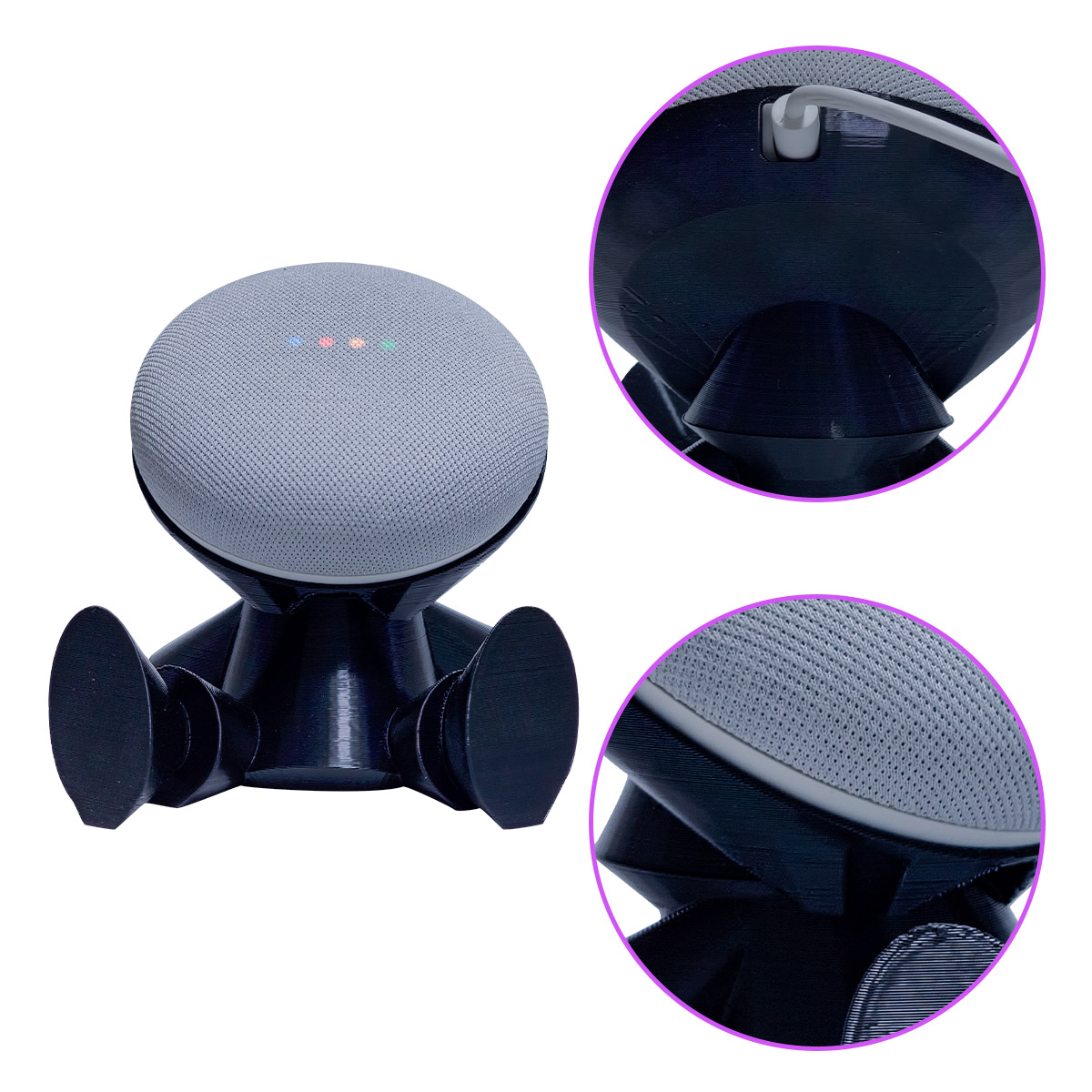 Base Robot Google Home Mini Impremli