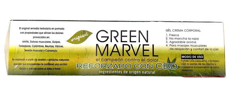 Green Marvel Gel Corporal 250 ml 