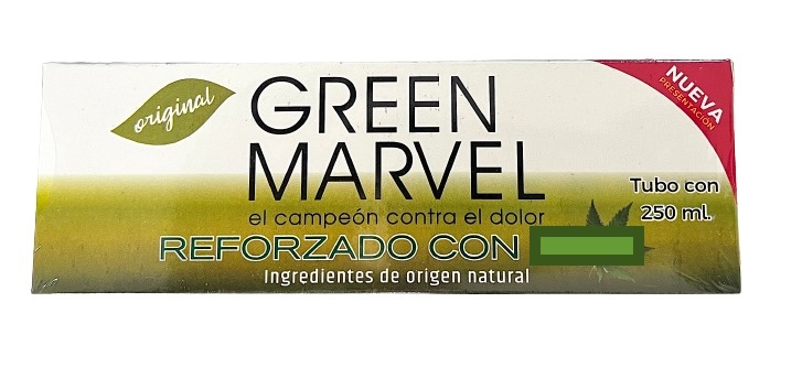 Green Marvel Gel Corporal 250 ml 