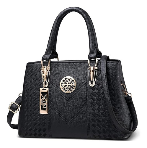 Bolso Mano Bandolera Mujer Negra Dama Impermeable Ligero