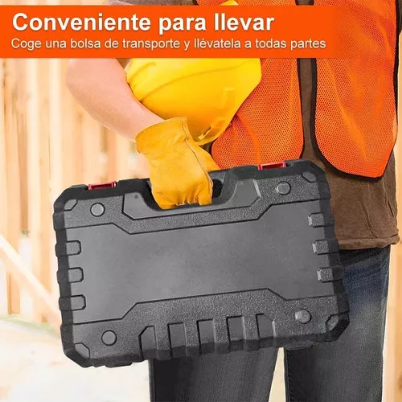 Rotomartillo Cincelador Perforador Sds 1200w Con Accesorios