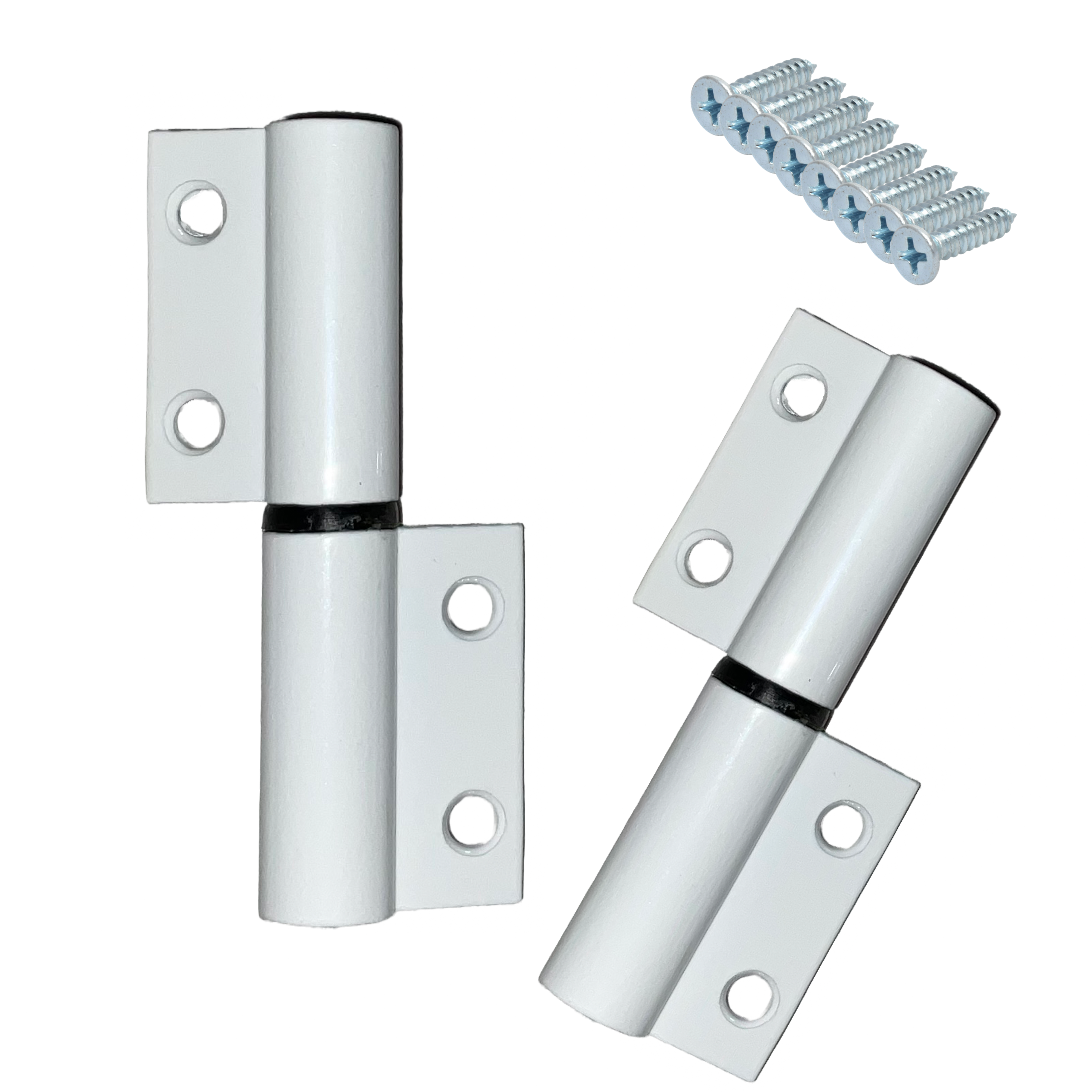 Bisagra Eurovent Serie 35 Aluminio (par) Incluye Tornillería (Blanco)