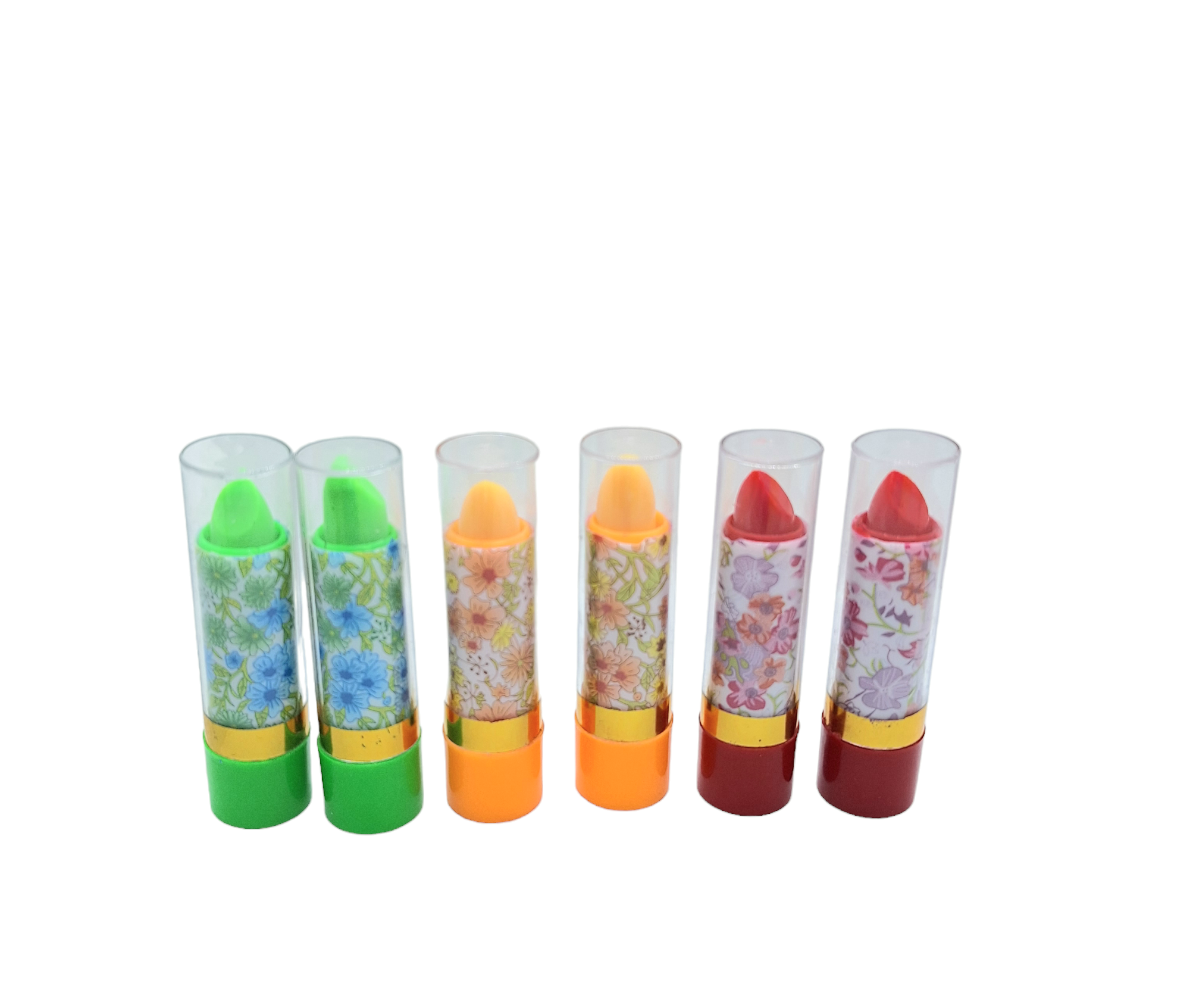 El Paquete de Labial Mágico Clásico Froral Con Aromal de 12 Piezas Surtidor Para Labios