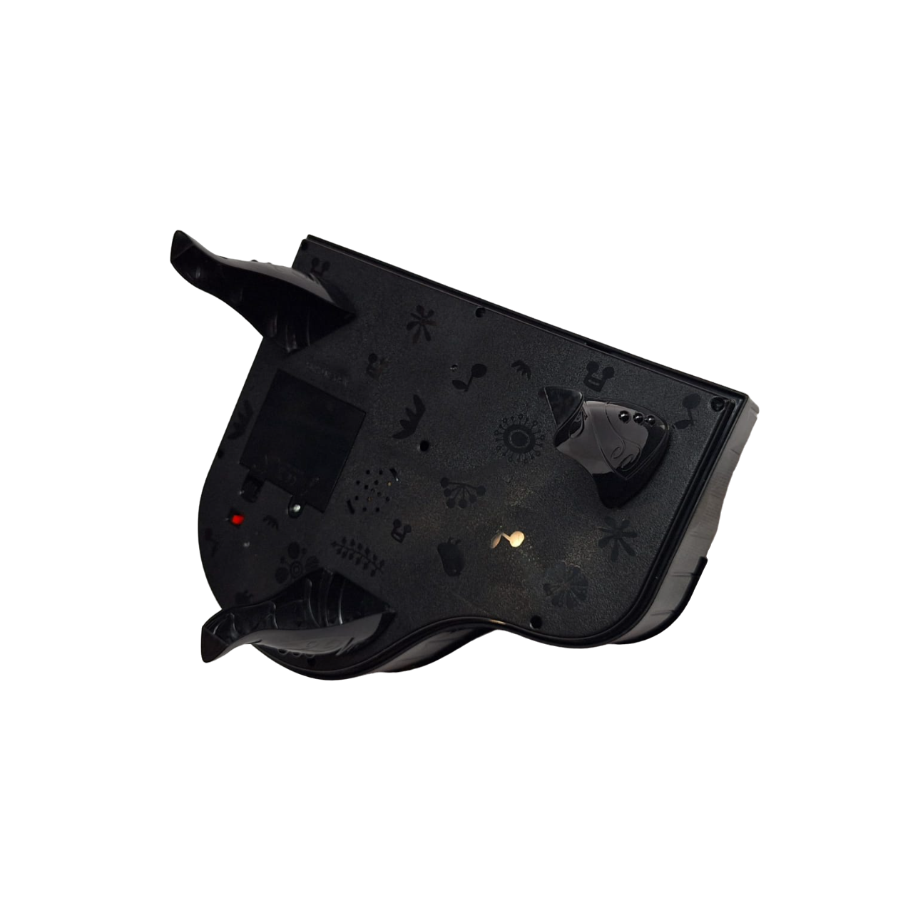 Piano Color Negro Con Luces Mini Teclado Musical Piano De Baterías 