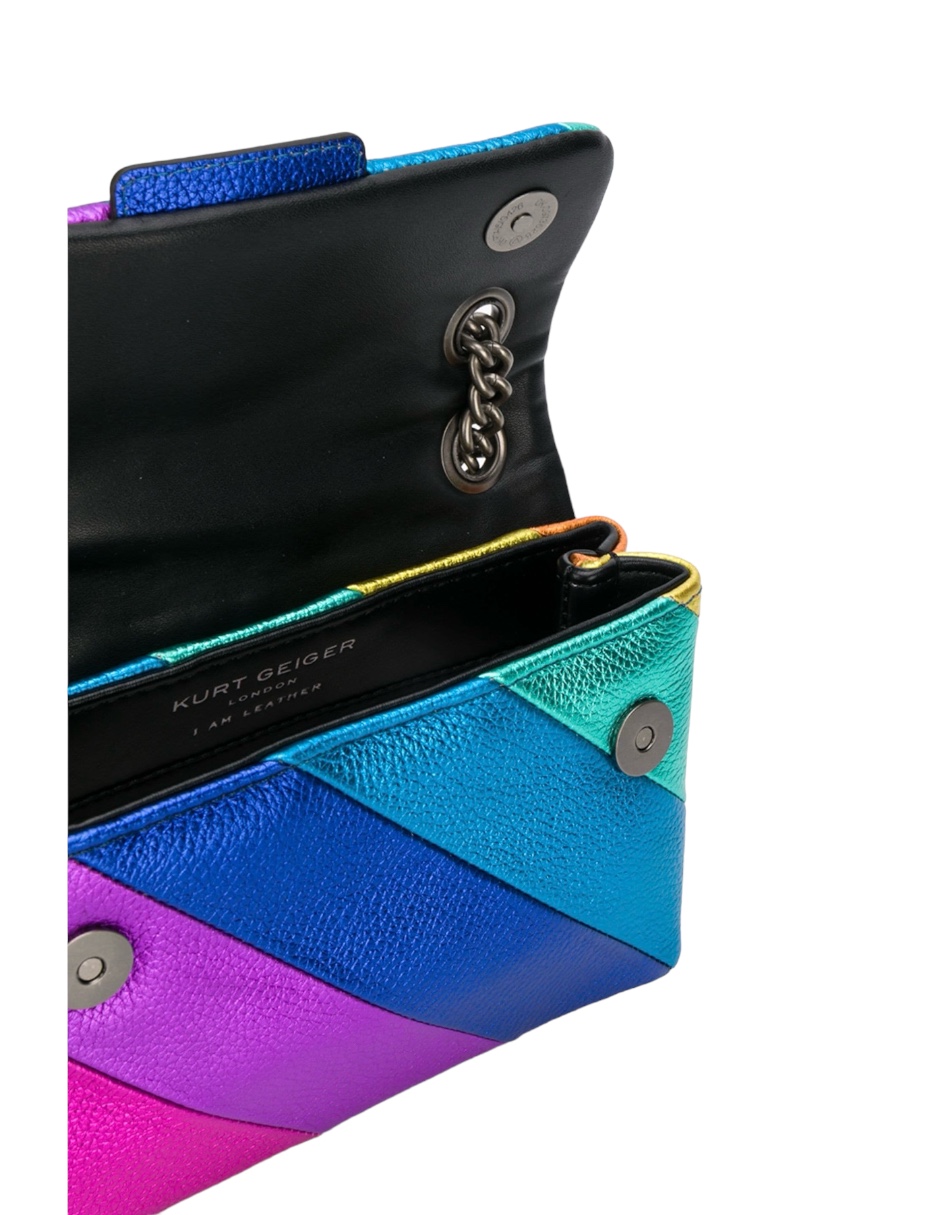 Bolsa crossbody Kurt Geiger Kensington de cuero para mujer