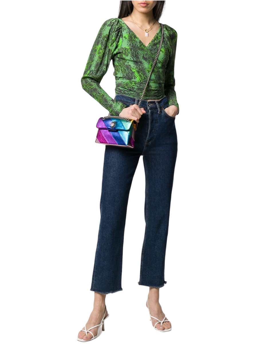 Bolsa crossbody Kurt Geiger Kensington de cuero para mujer