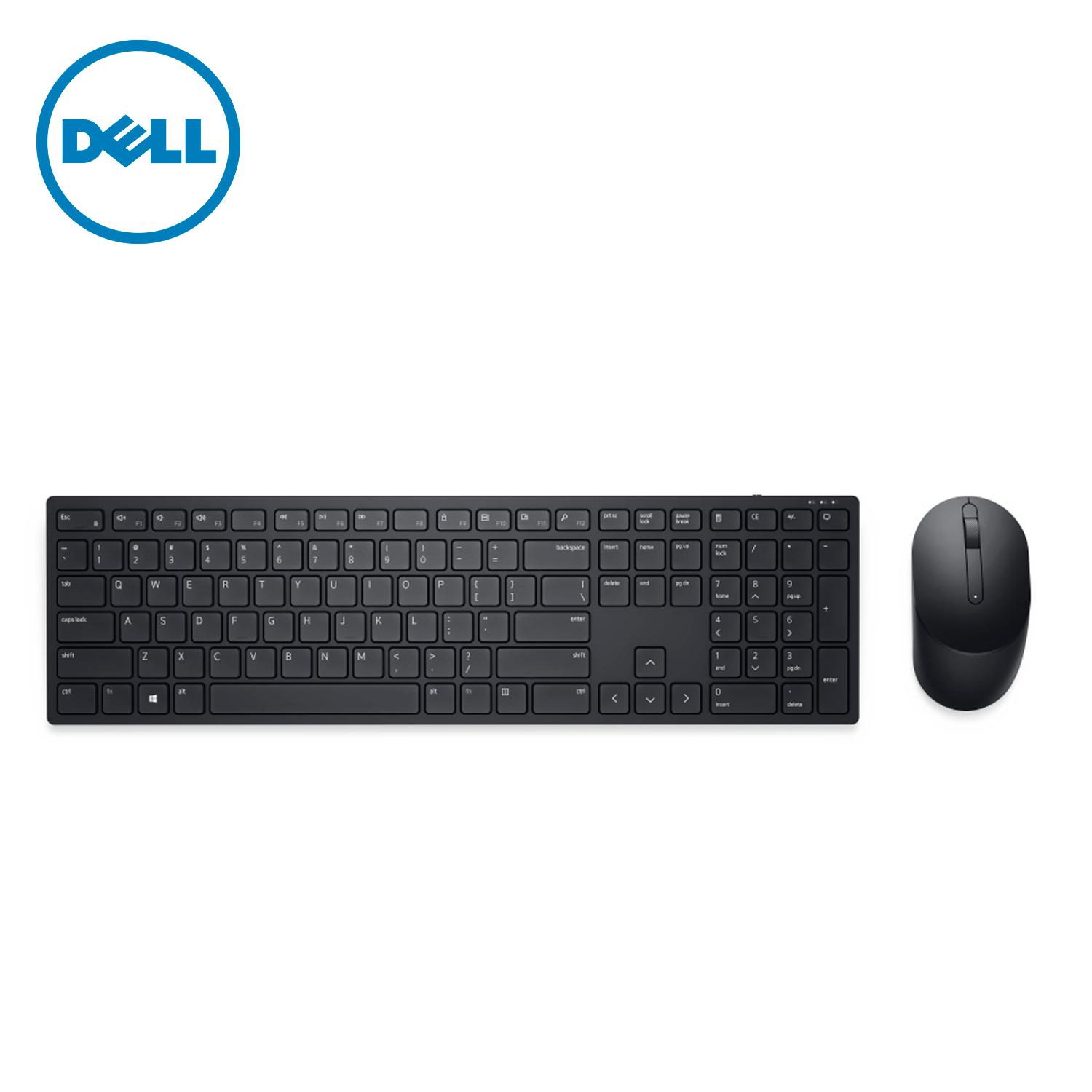 Kit Teclado Y Mouse Dell KM5221W Tec/Esp Inalambrico Usb Negro 580-Ajiu .