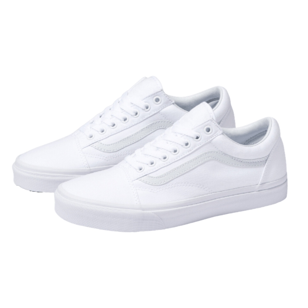 Tenis Vans Old Skool Blanco-Unisex VN000D3HW00.