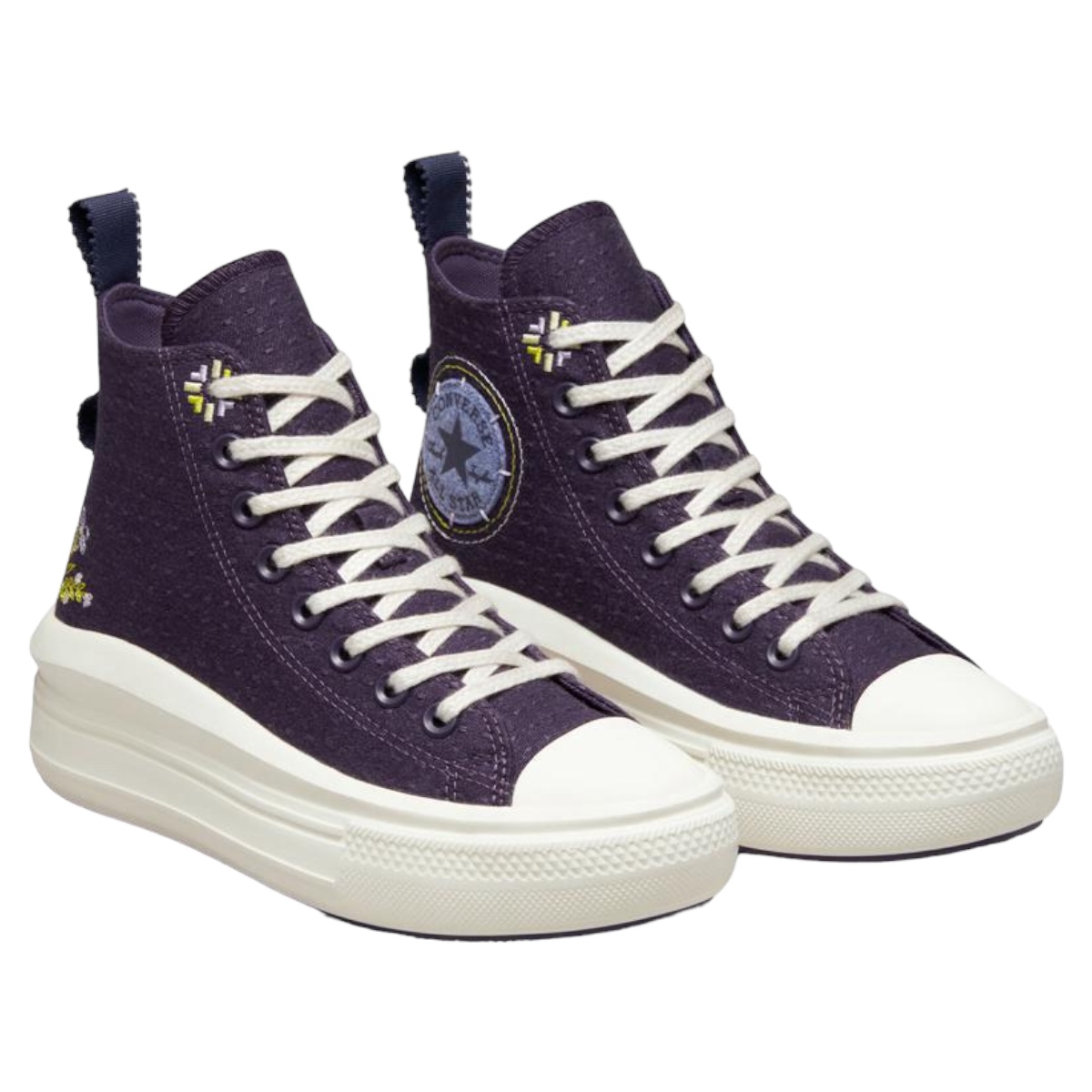 Tenis Converse Chuck Taylor Move Hi En Plataforma - 100% Original .