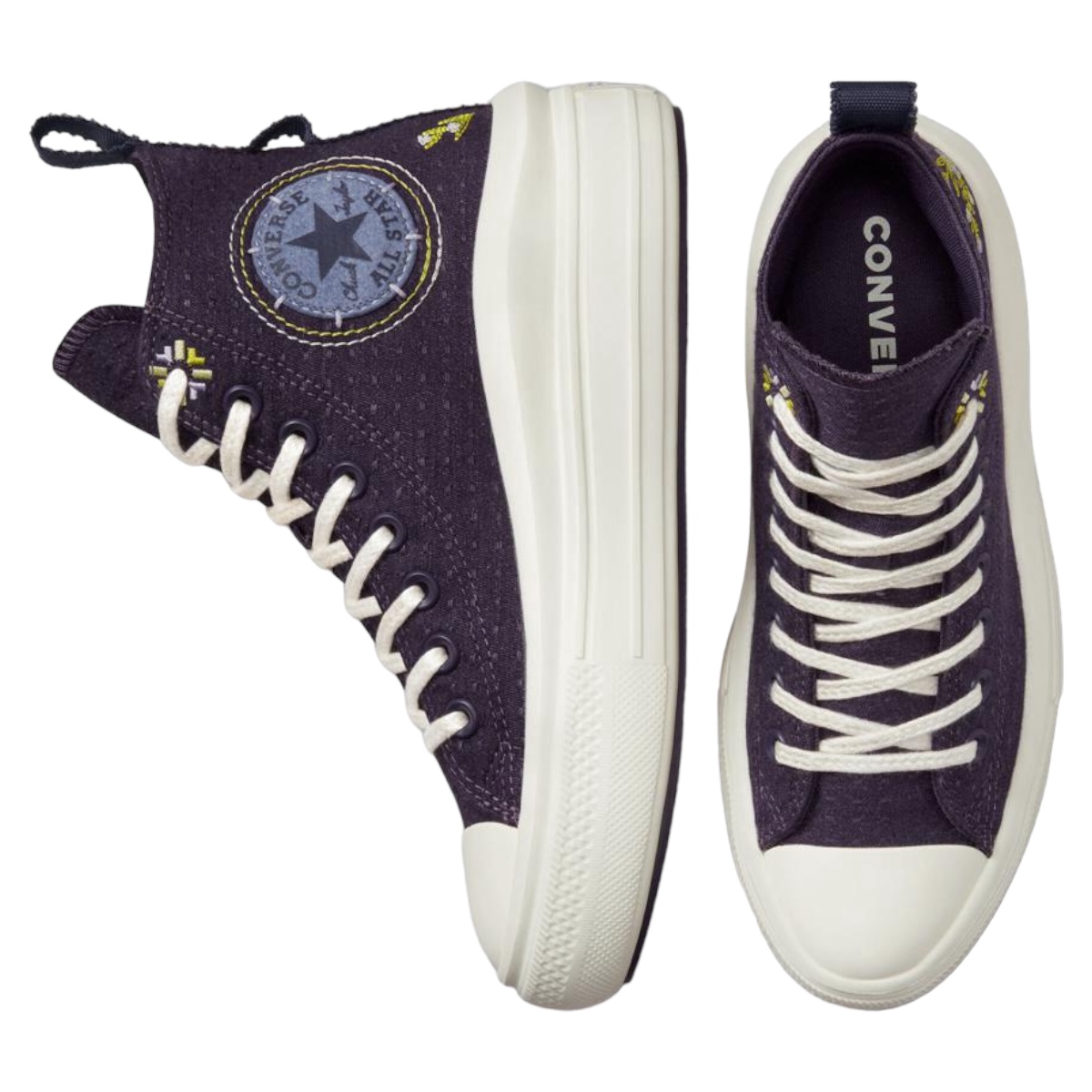 Tenis Converse Chuck Taylor Move Hi En Plataforma - 100% Original .