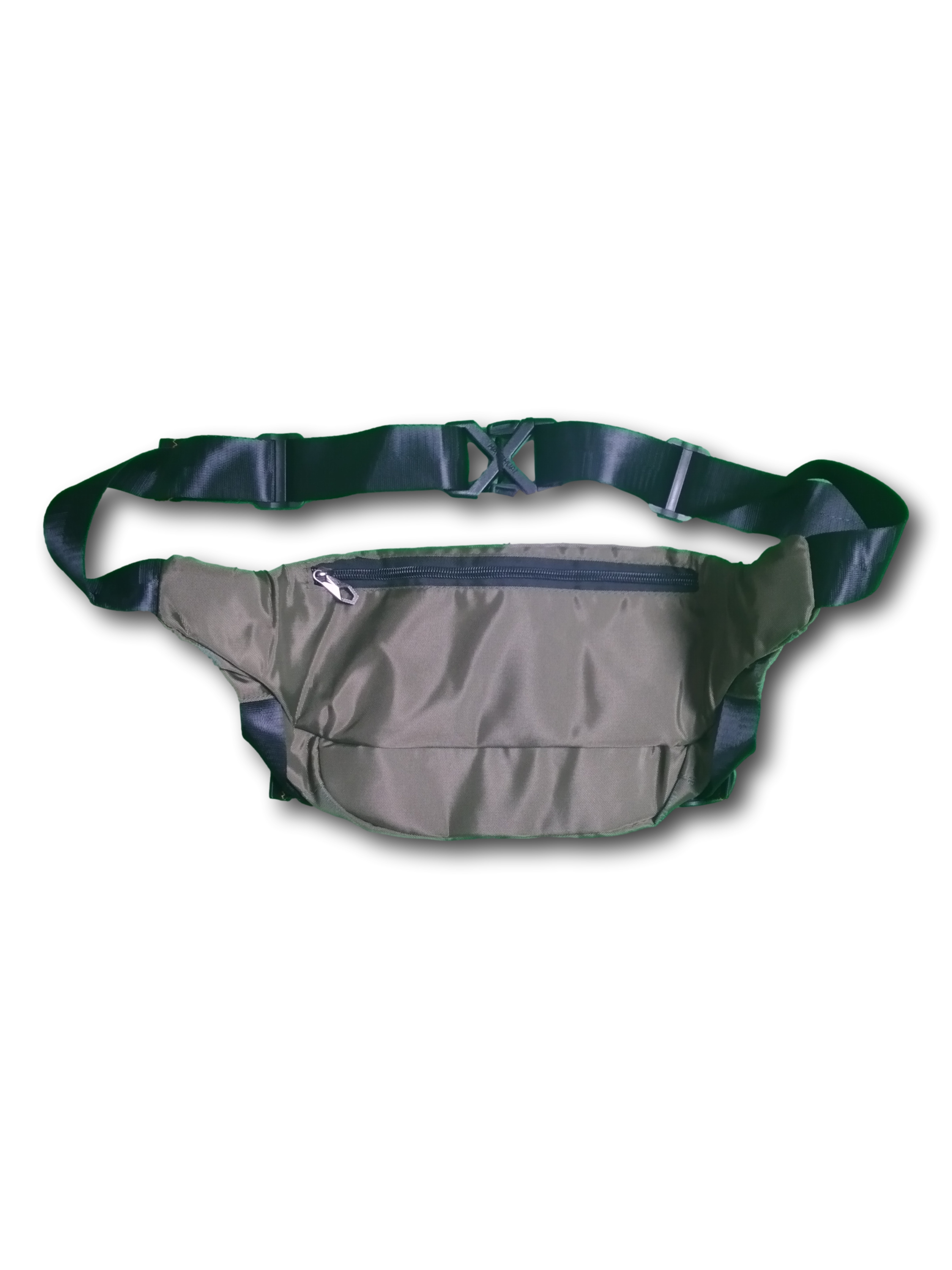 Cangurera De Buena Calidad Grande Riñonera Color Verde Para Hombre 