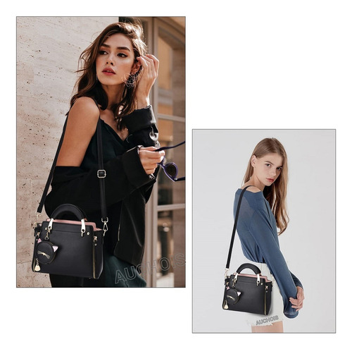 Bolsa Bandolera Mujer Bolsos Para Dama Moda Crossbody Cuero