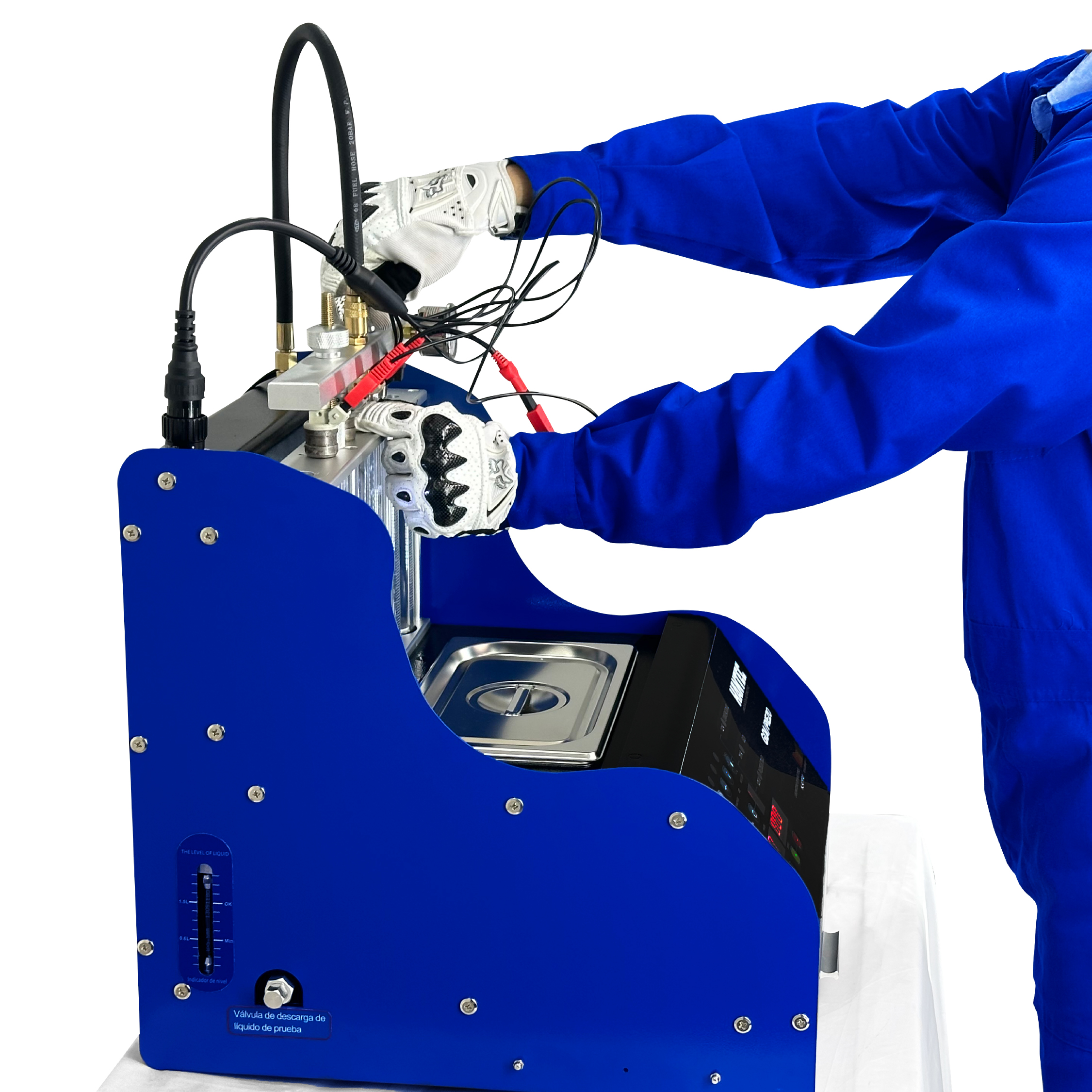 Laboratorio De Inyectores HANTEC 6 Inyectores GDI Piezoeléctrico .