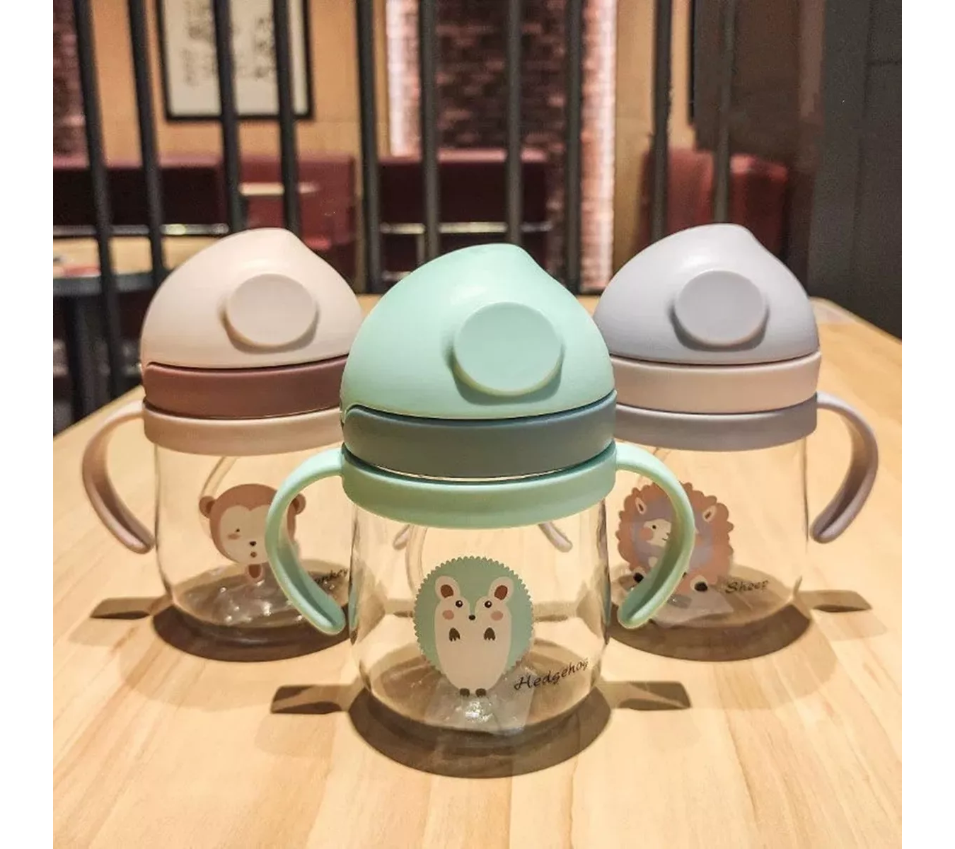 ML Vaso Entrenador 360 Antiderrames Bebés 3 Colores 250ml.