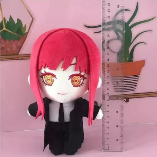 Kit De 2 Lindos Peluches Anime Makima Y Denji Chainsaw Man.